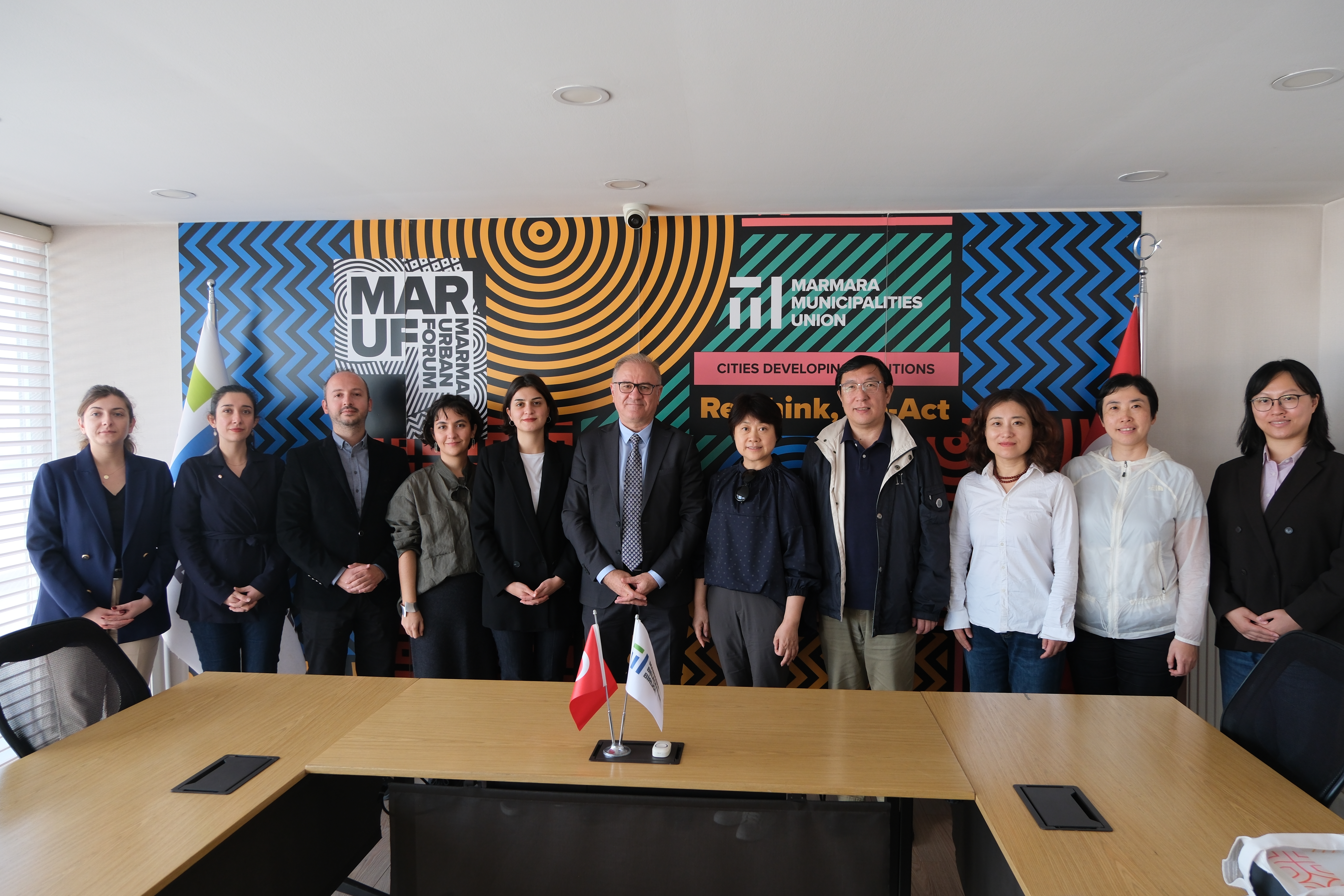 Delegation from Shanghai Visits Marmara Municipalities Union}