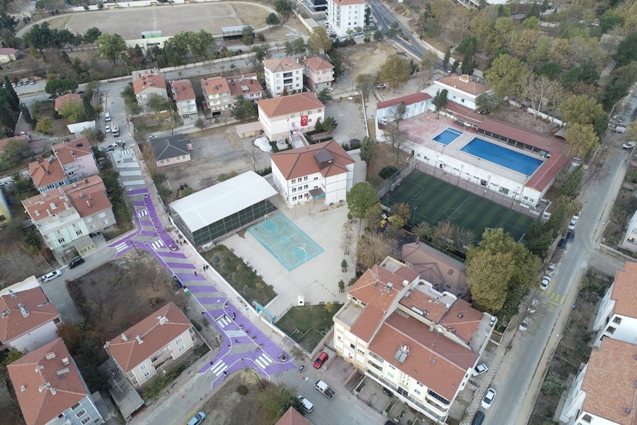 Sokak Dönüştürme Provasıyla Malkara’daki Çocuklar ve Yayalara Güvenli Bir Okul Sokağı}